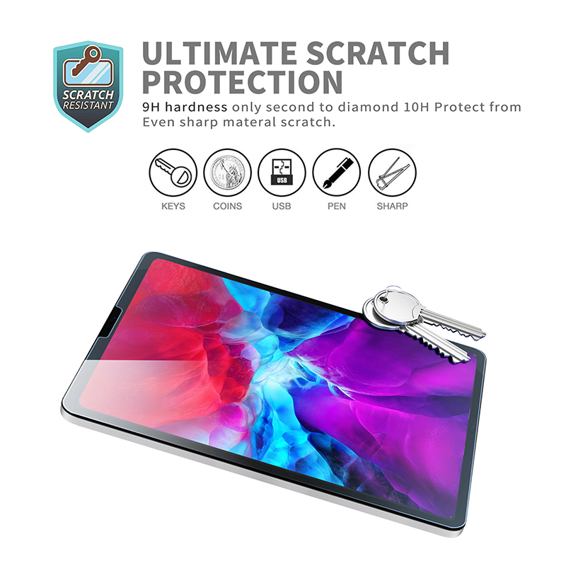 iPad11 HD clear tempered glass screen protector detailed specification image