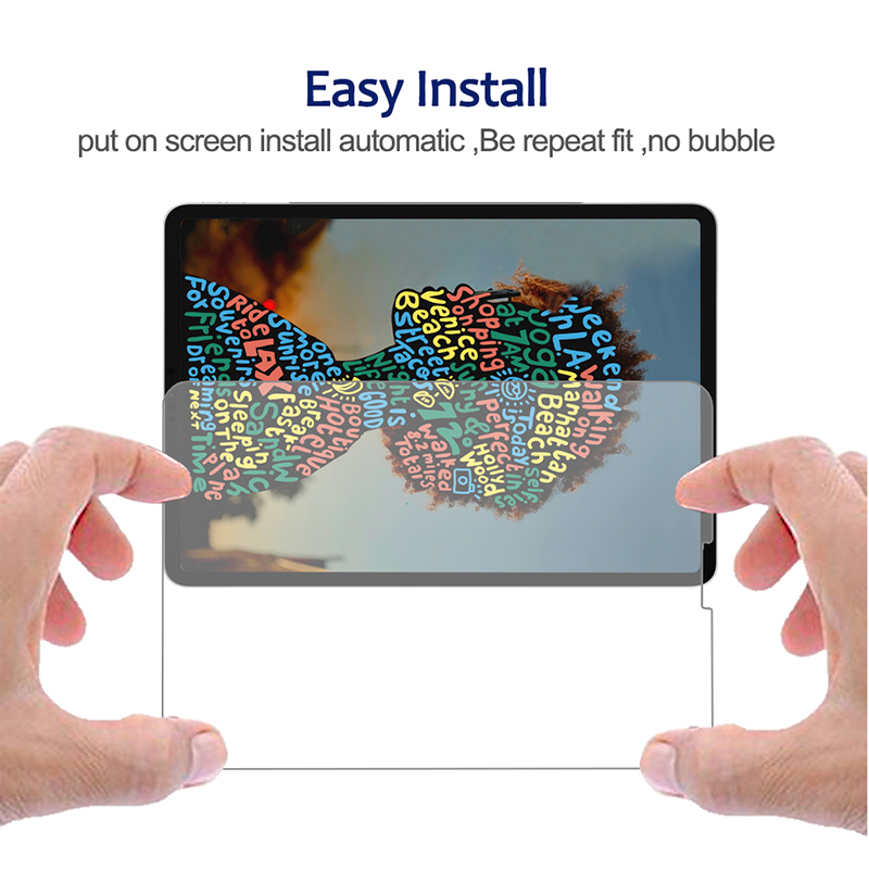 iPad11 HD clear tempered glass screen protector detailed specification image