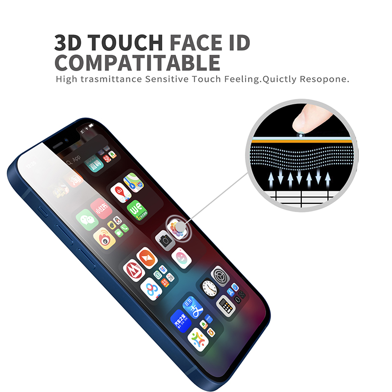 iphone 12 anti blue light tempered glass screen protector UV fliter blocking Eyes Care Protection 9H detailed specification image
