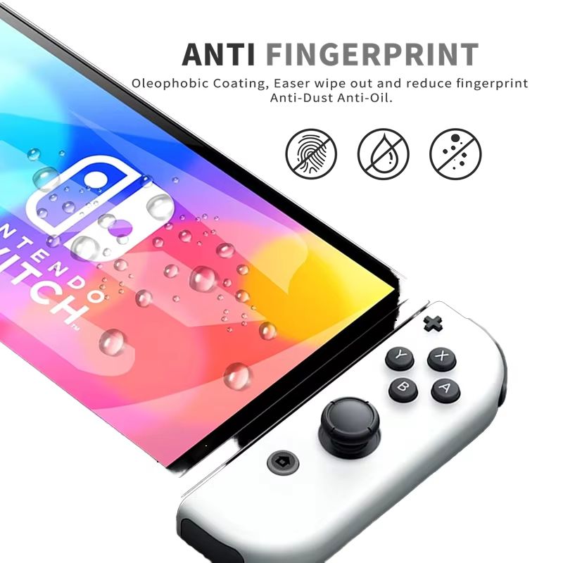 Nitendo switch tempered glass screen protector detailed specification image