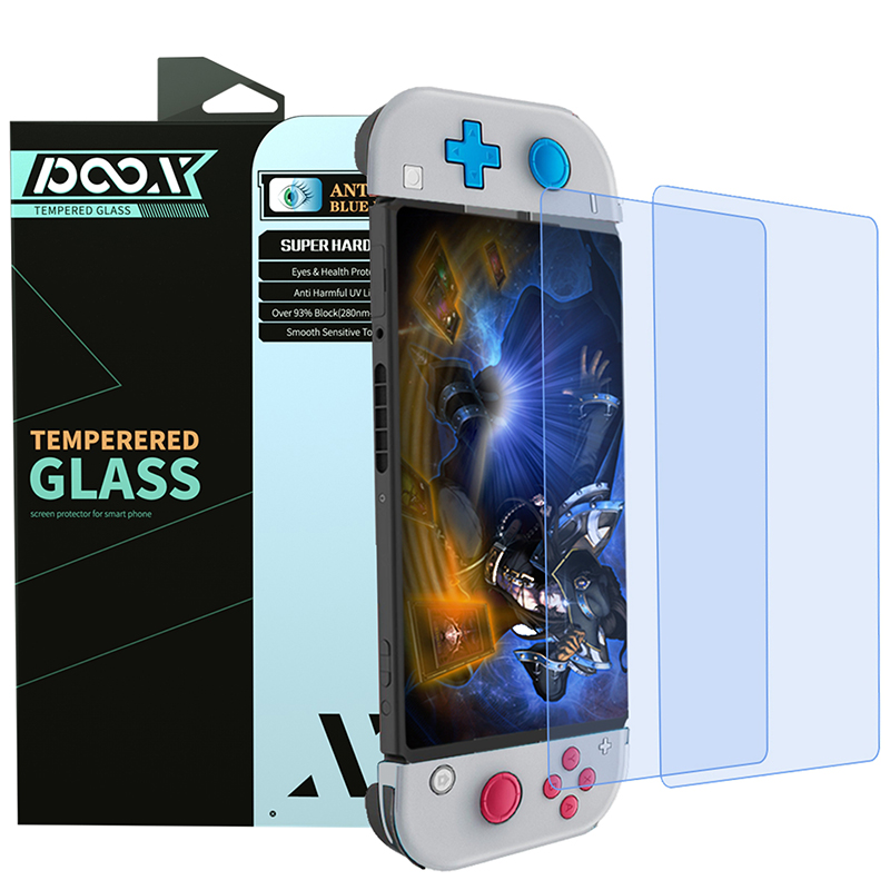 Nitendo switch tempered glass screen protector detailed specification image